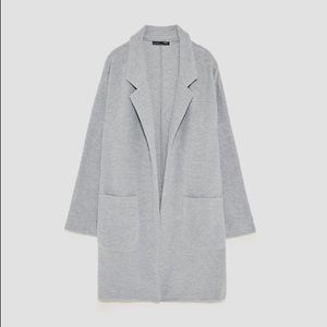 Zara Soft Coat - Grey